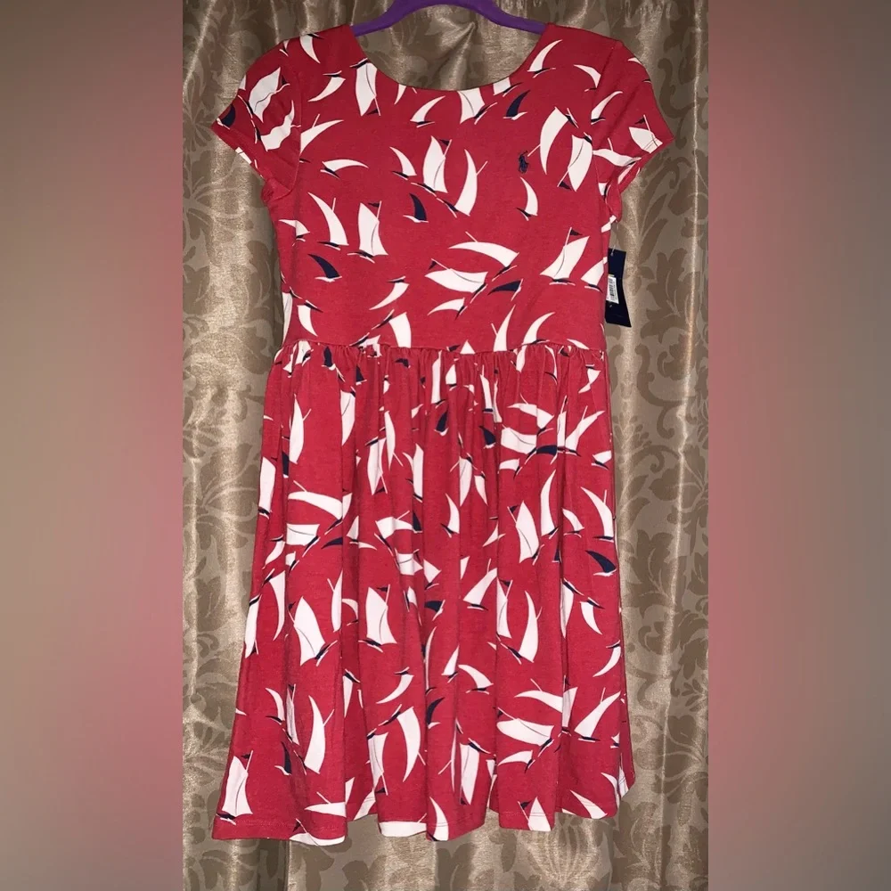 Polo Ralph Lauren Summer Red Dress (L)